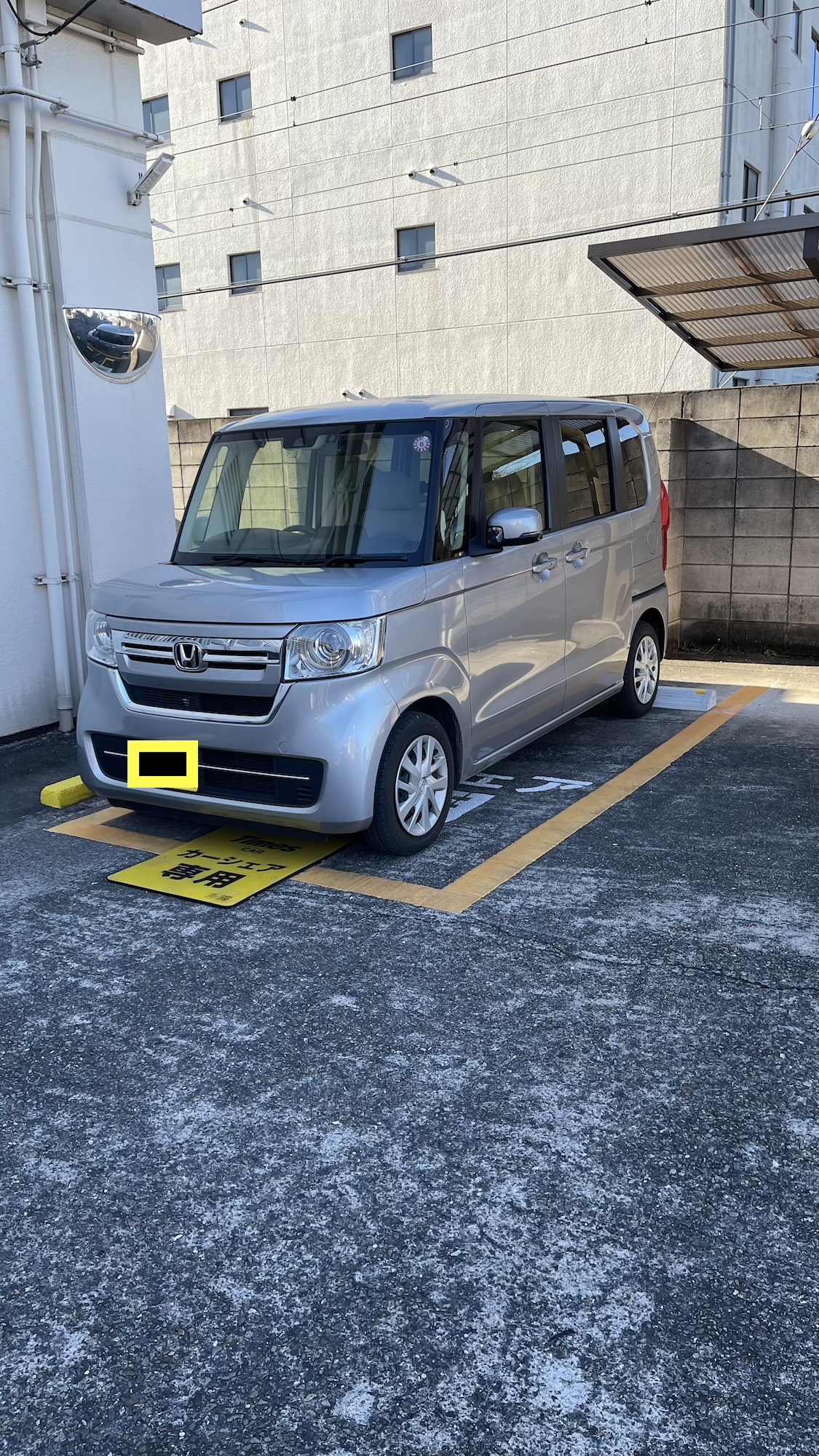 最后一天开的共享汽车：本田的N-Box